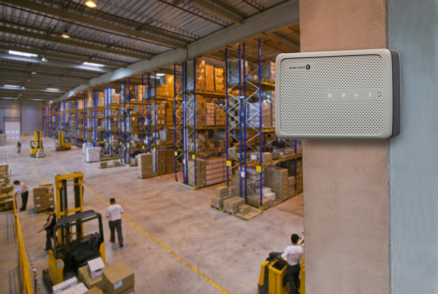 Un "small cells" dans une entreprise.