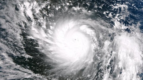 Image satellite du Typhon Haiyan