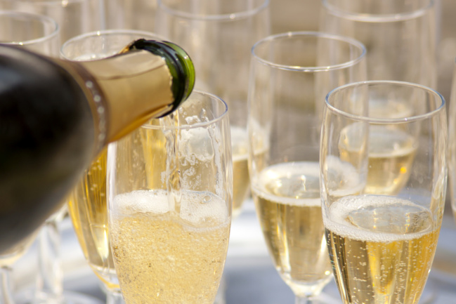 Le champagne fête une année 2015 record